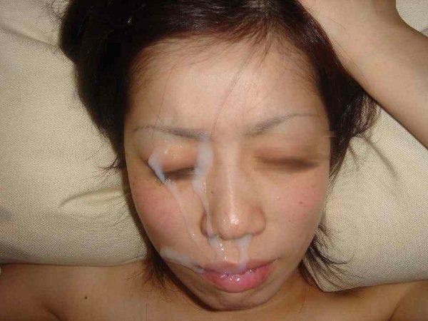 【エロ画像】彼女の顔面に精子をたっぷりぶっ掛けるというそうそう出来ない行為ｗｗｗｗｗｗｗｗｗ・26枚目