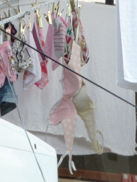 【ゴクリ・・・】一階ベランダだともはやトラップにしか見えない“女の子洗濯物”のエロ画像ｗｗｗｗｗｗｗｗ・30枚目
